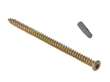 Concrete Frame Screw TORX® Compatible High-Low Thread ZYP 7.5 x 202mm Box 100