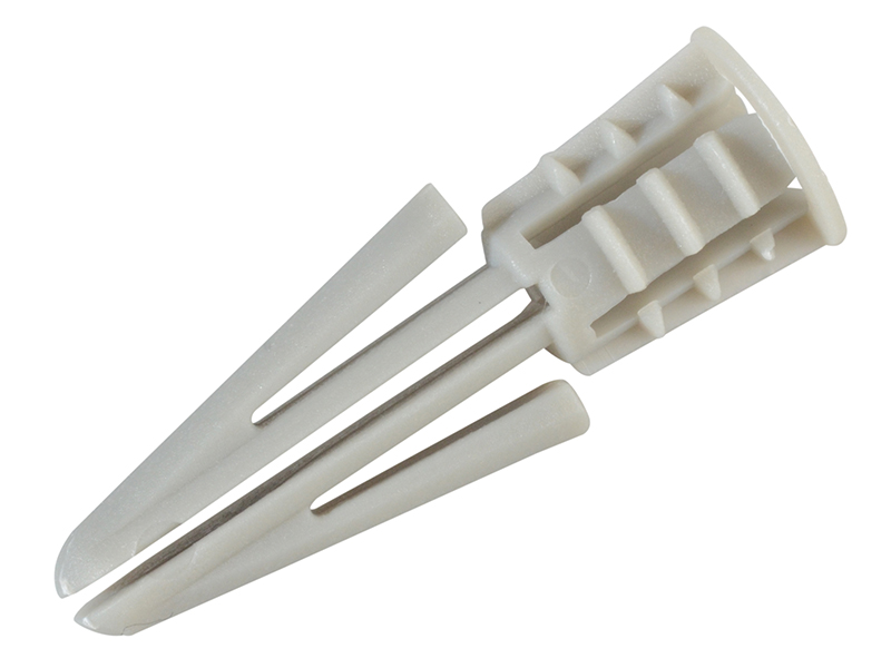 Nylon Plasterboard Plugs 4mm ForgePack 10