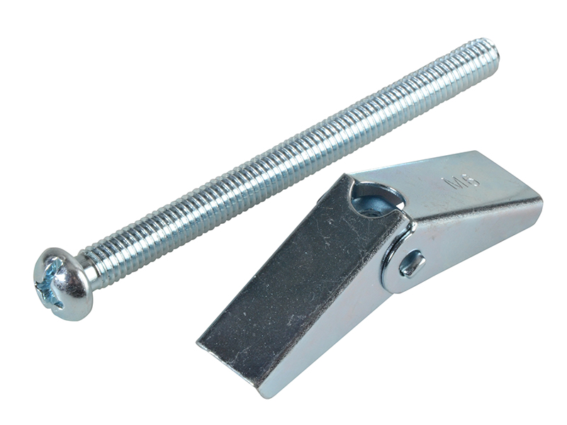 Plasterboard Spring Toggle ZP M6 x 75mm ForgePack 4