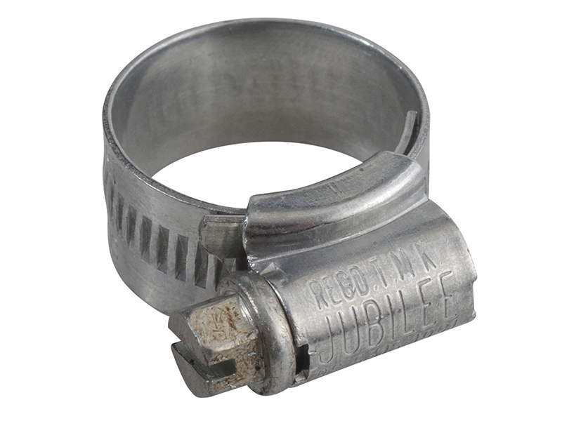 0 Zinc Protected Hose Clip 16 - 22mm (5/8 - 7/8in)