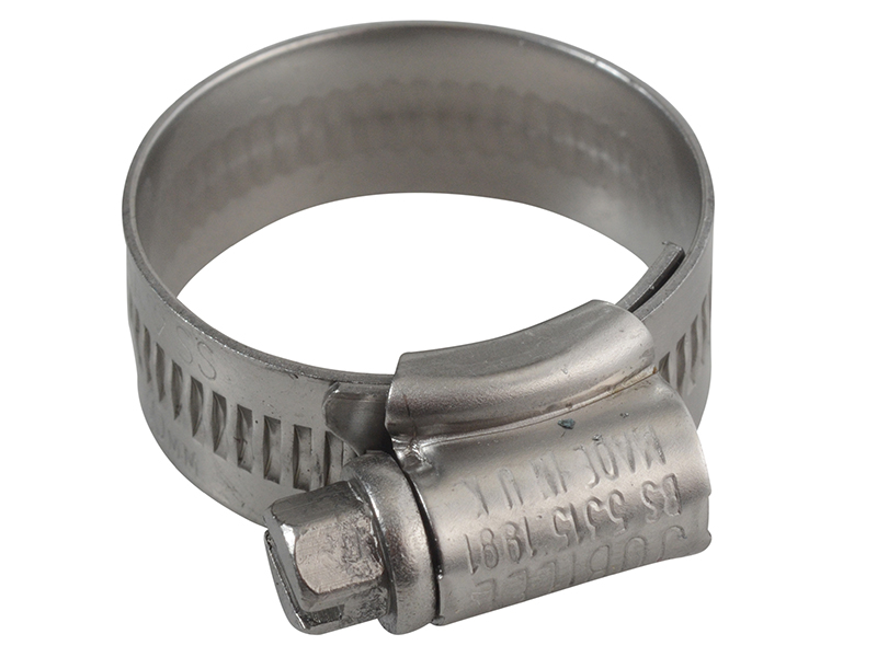 1A Stainless Steel Hose Clip 22 - 30mm (7/8 - 1.1/8in)