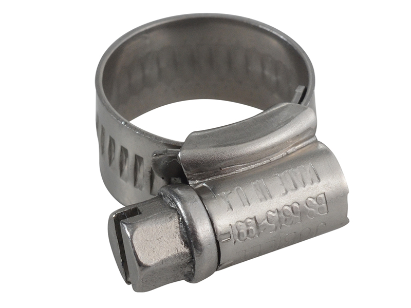 MOO Stainless Steel Hose Clip 11 - 16 mm (1/2 - 5/8in)