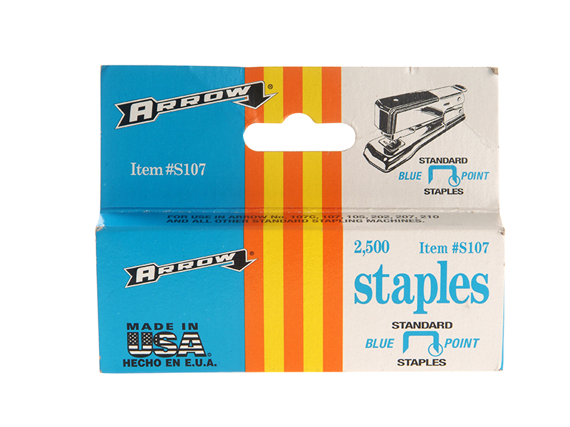 S107 Staples (Box 2500)