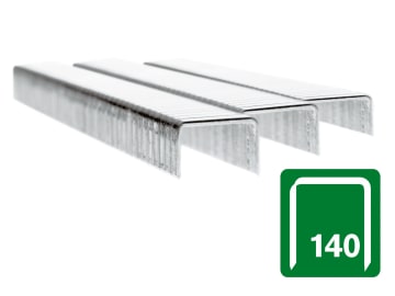 140/12 12mm Galvanised Staples (Box 5000)