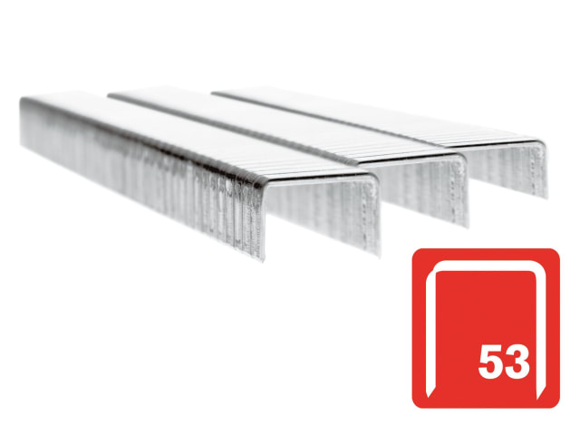 53/6B 6mm Galvanised Staples (Box 2500)