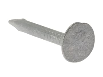 Clout Nail Extra Large Head Galvanised 25mm (2.5kg Bag)