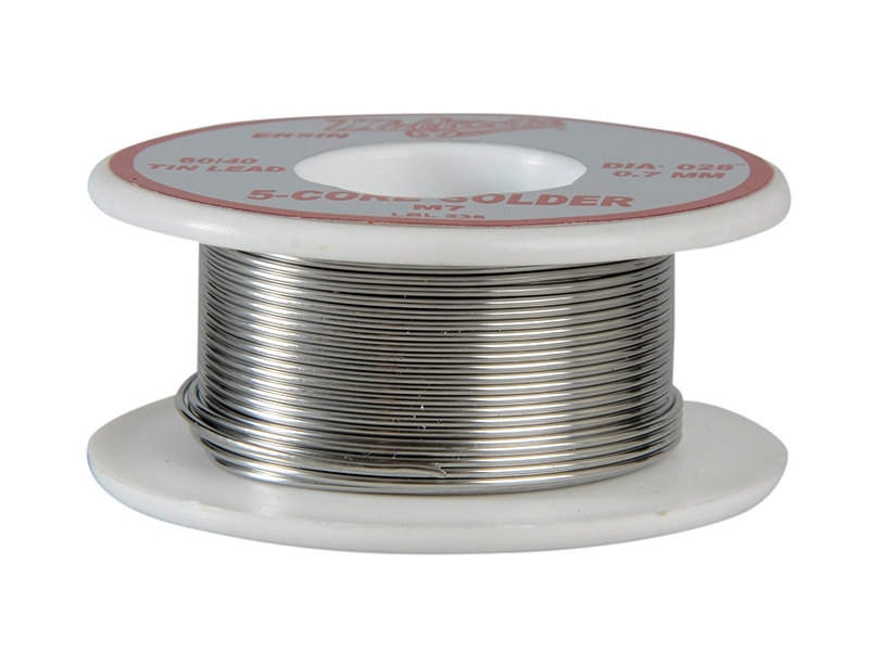 M7 Ersin 5 Core Solder 60/40 0.7mm Diameter