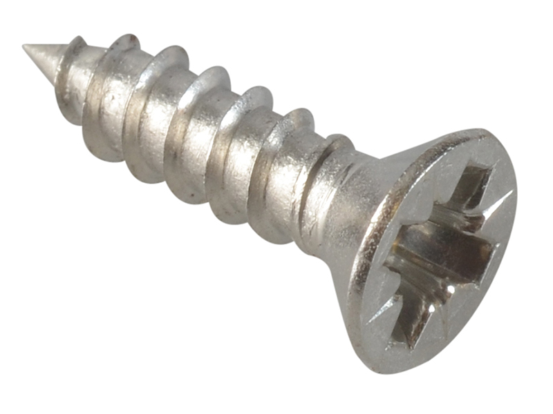 Self-Tapping Screw Pozi Compatible CSK A2 SS 1/2in x 6 ForgePack 40