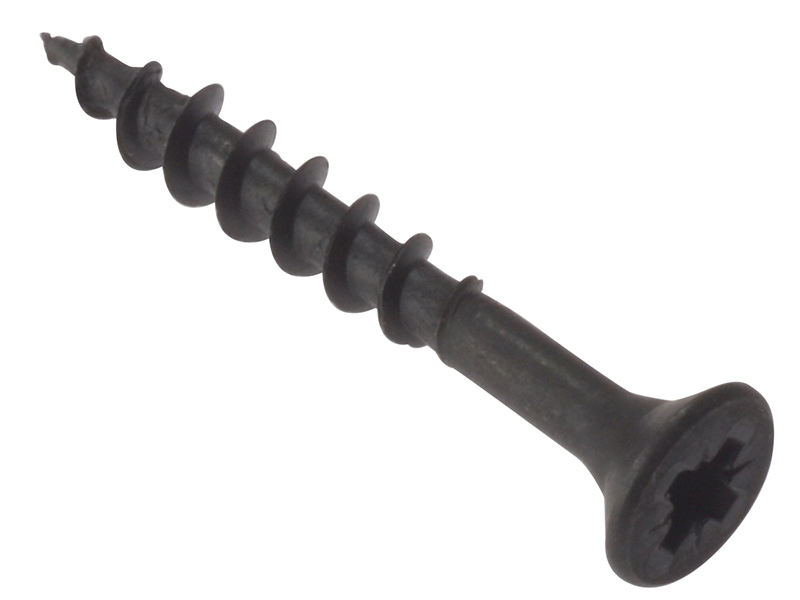 Carcass Screws Pozi Compatible SCT Black Phosphate 4.2 x 32mm Box 200