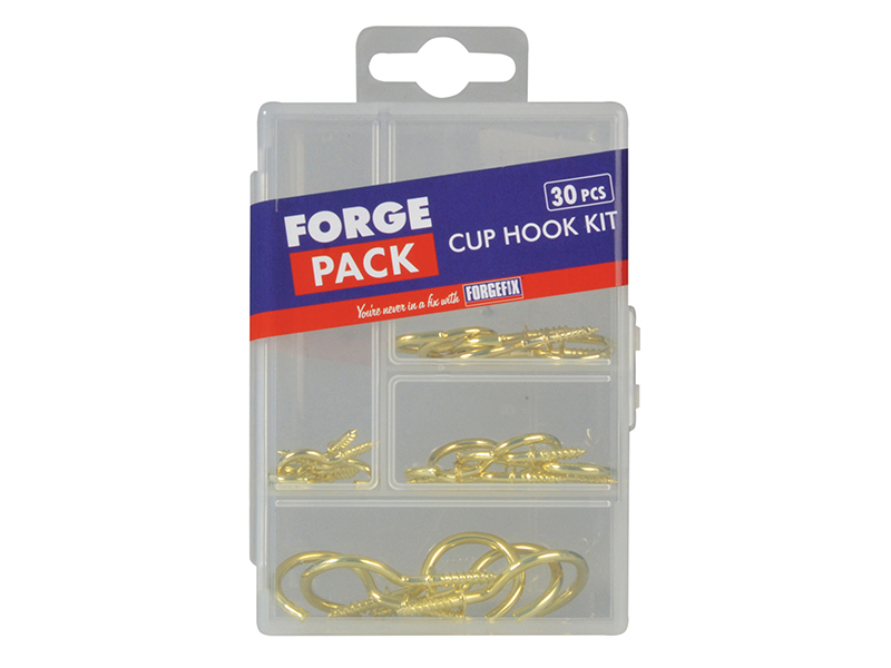 Cup Hook Kit ForgePack 30 Piece