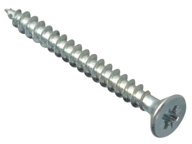 Multi-Purpose Pozi Compatible Screw CSK ST ZP 5 x 50mm Box 200