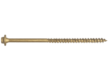 Hexagonal/TORX® Compatible Timber T30 Screws Tan 7x100mm Tub 50