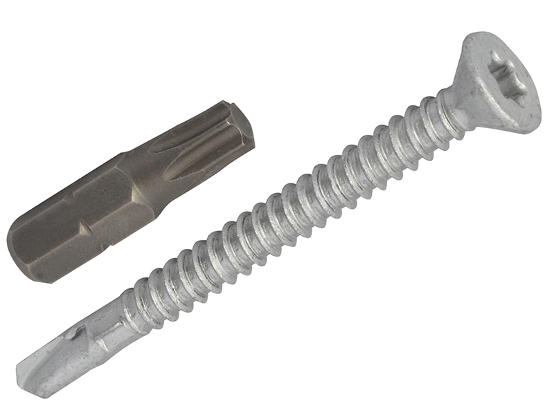 TechFast Roofing Screw Timber - Steel Light Section 5.5 x 60mm Pack 100