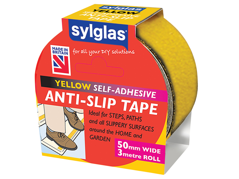 Anti-Slip Tape 50mm x 3m Yellow