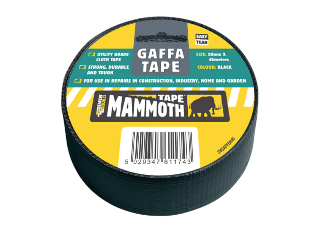 Gaffa Tape 50mm x 45m Black