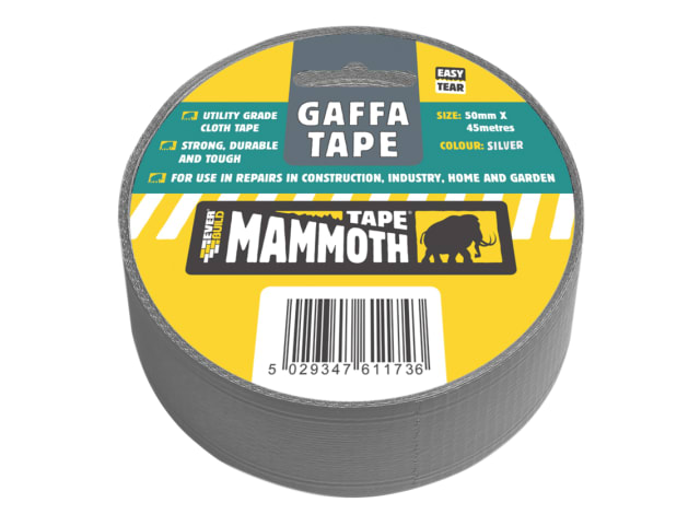 Gaffa Tape 50mm x 45m Silver