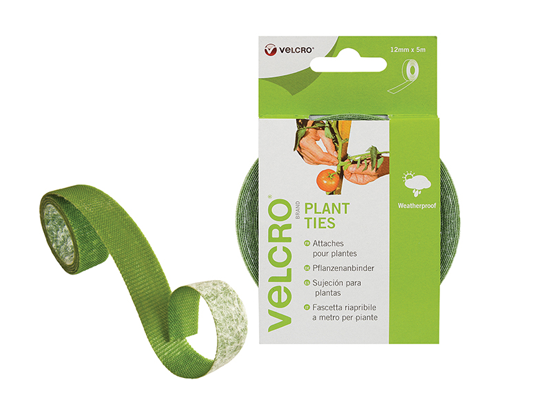 VELCRO® Brand ONE-WRAP® Plant Ties 12mm x 5m Green