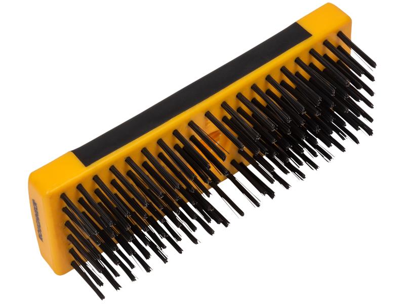 Heavy-Duty Scrub Brush Soft Grip 200mm (8in) NO Handle