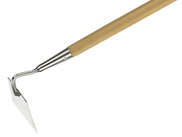 Stainless Steel Long Handled Draw Hoe, FSC®