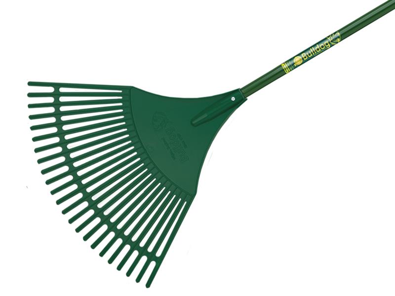 Evergreen Plastic Leaf Rake Aluminium Shaft