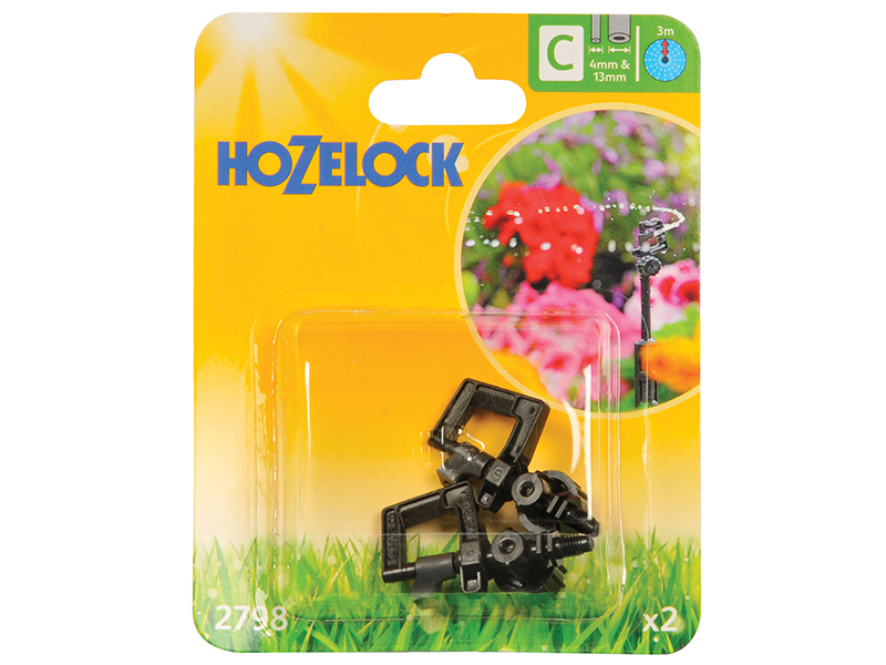 2798 Adjustable 360° Mini Sprinkler (Pack 2)