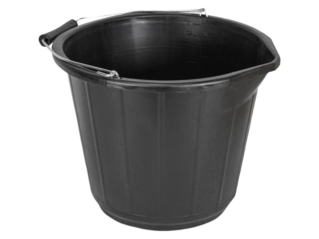 General-Purpose Bucket 14 litre (3 gallon) - Black