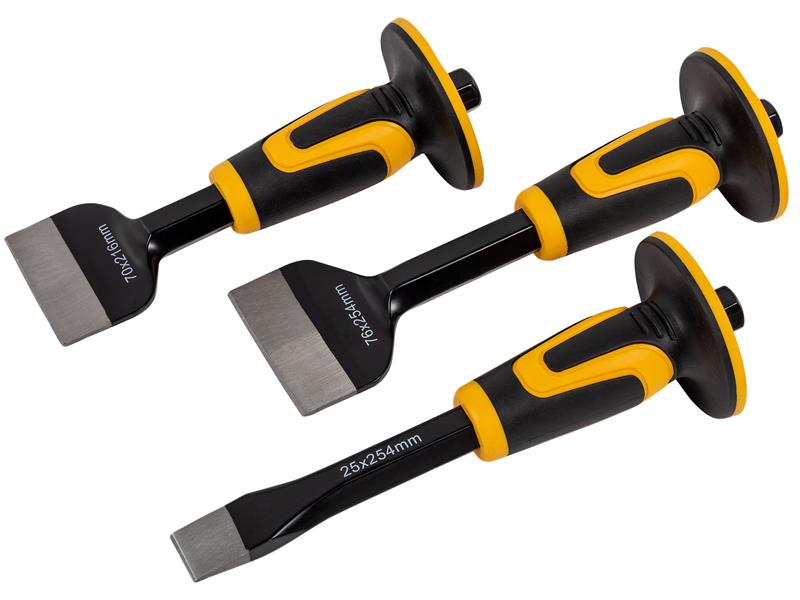 Chisel & Bolster Set, 3 Piece