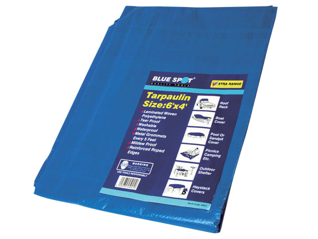 Tarpaulin 1.8 x 1.2m  (6 x 4ft)