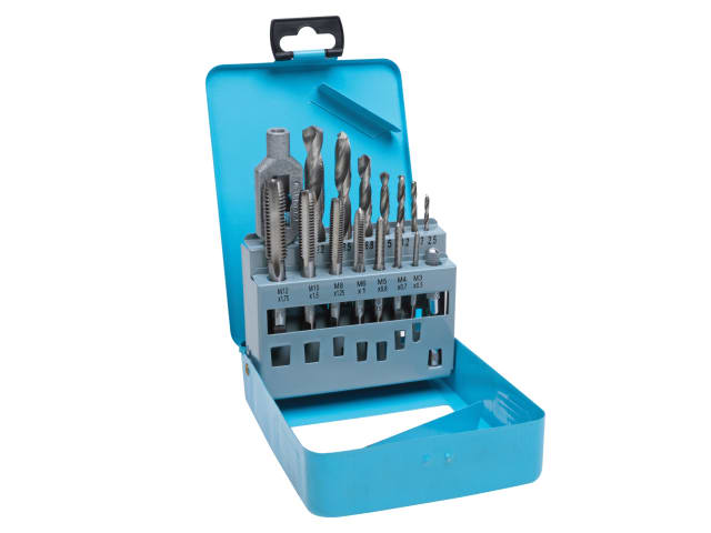 Drill & Tap Set, 15 Piece