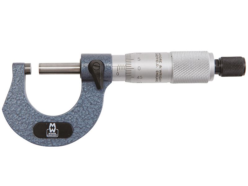 1965 Traditional External Micrometer 0-1in/0.001in