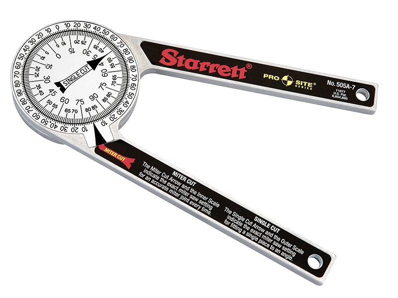 505 A7 Pro Site Protractor 175mm (7in)