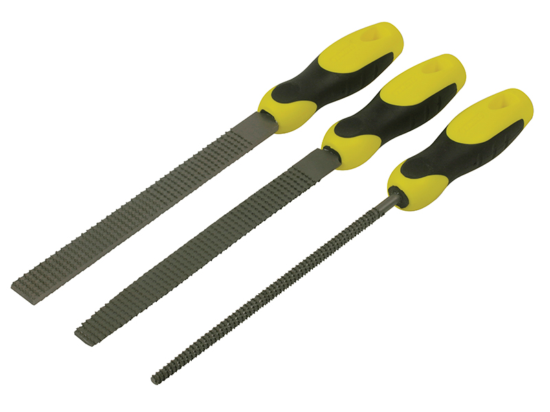 Handled Rasp Set, 3 Piece