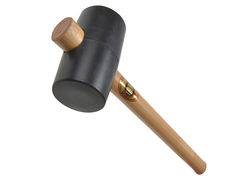 953 Black Rubber Mallet 64mm 550g