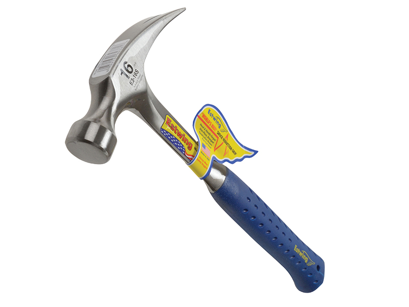 E3/16S Straight Claw Hammer - Vinyl Grip 450g (16oz)