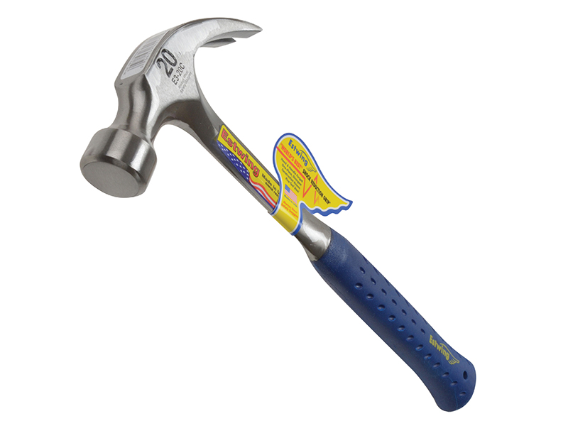 E3/20C Curved Claw Hammer - Vinyl Grip 560g (20oz)