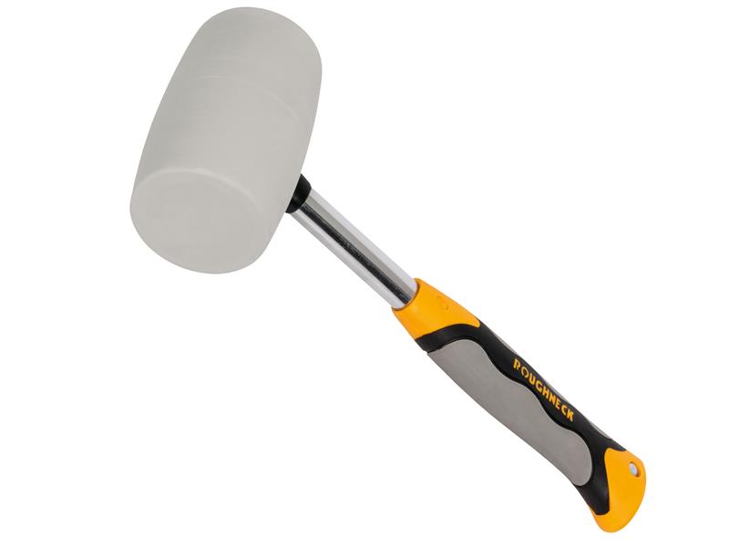 Non-Marking White Rubber Mallet 680g (24oz)