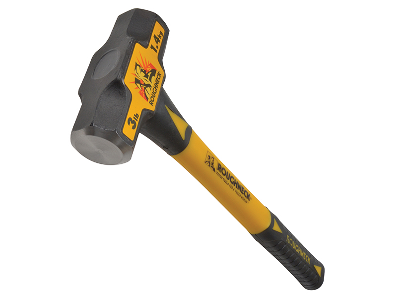 Mini Sledge Hammer 16in Fibreglass Handle 1.4kg (3 lb)