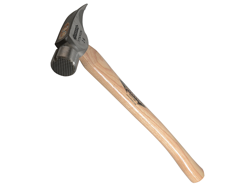 Ti14MC Curved Titanium Hickory Hammer Milled Face 397g (14oz)