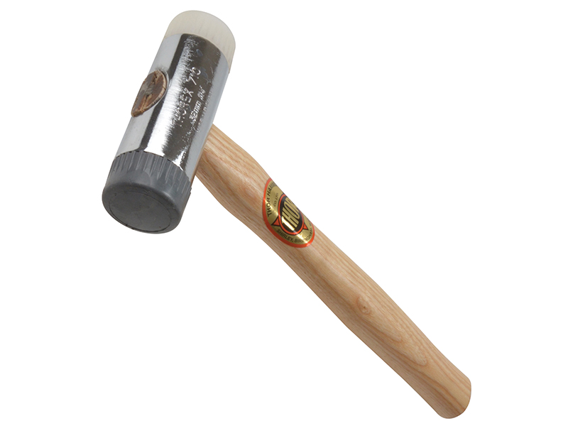 710R Soft & Hard Faced Hammer Wood Handle 32mm 385g