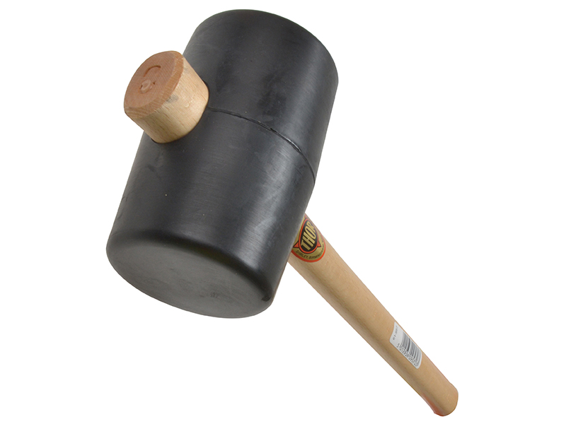 957 Black Rubber Mallet 90mm 1200g