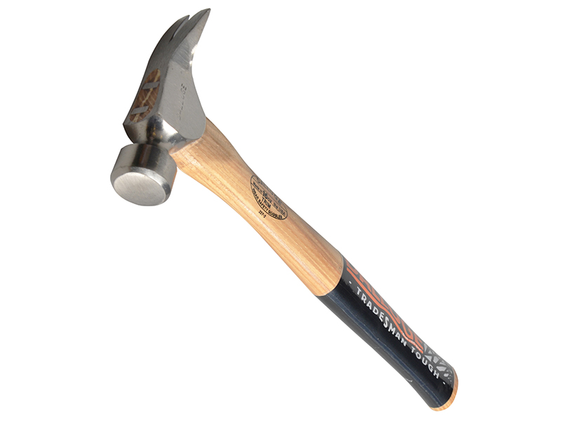 Trim Hammer Plain Face Straight Handle 450g (16oz)