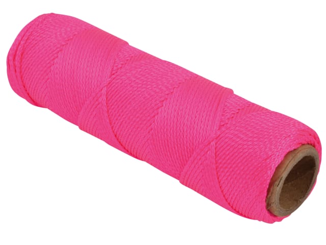 M631 Mason's Line 76.2m (250ft) Fluorescent Pink