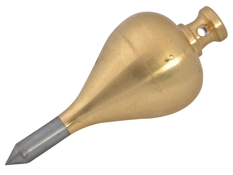 254T Brass Plumb Bob 450g (16oz) Size 7