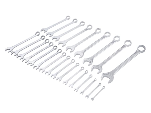 Combination Spanner Set, 25 Piece