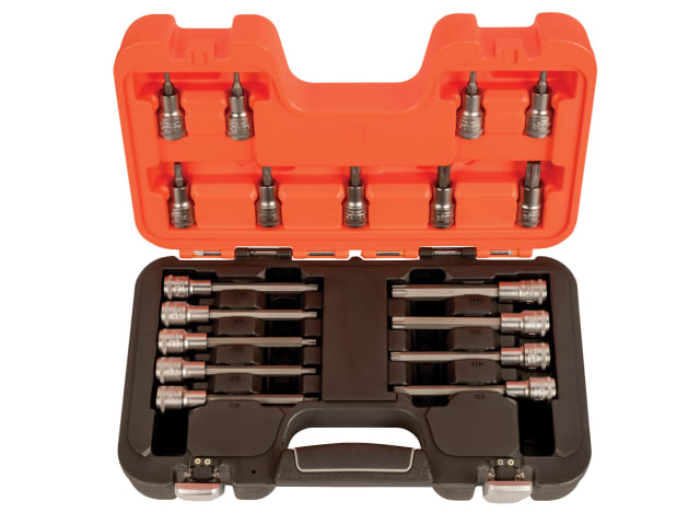 S18TORX 1/2in Drive Socket Set, 18 Piece