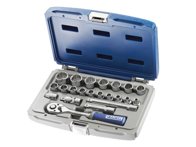 3/8in Drive Socket & Accessory Set, 22 Piece