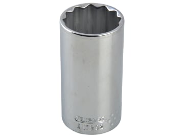 Bi-Hexagon Deep Socket 1/2in Drive 13mm