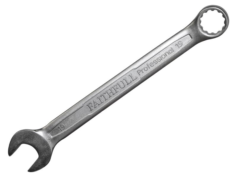 Combination Spanner CV Satin Finish 19mm