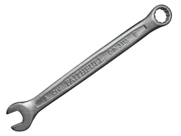 Combination Spanner CV Satin Finish 9mm