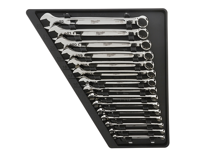 MAX BITE Combination Spanner Set, 15 Piece